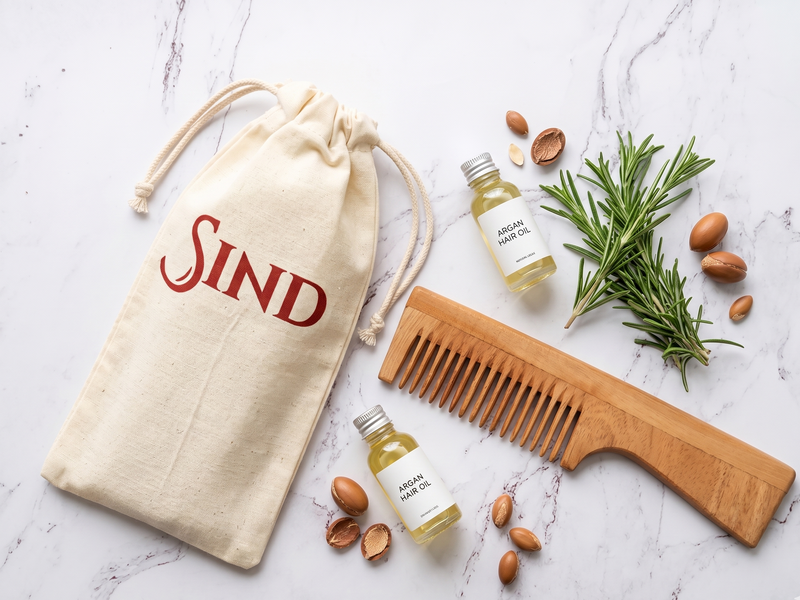 Sandalwood Hair Comb